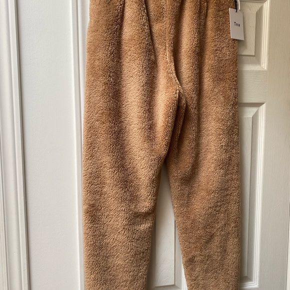 NWT | TNA Newport Fuzzy Jogger | Aritzia Pants - Picture 4 of 4